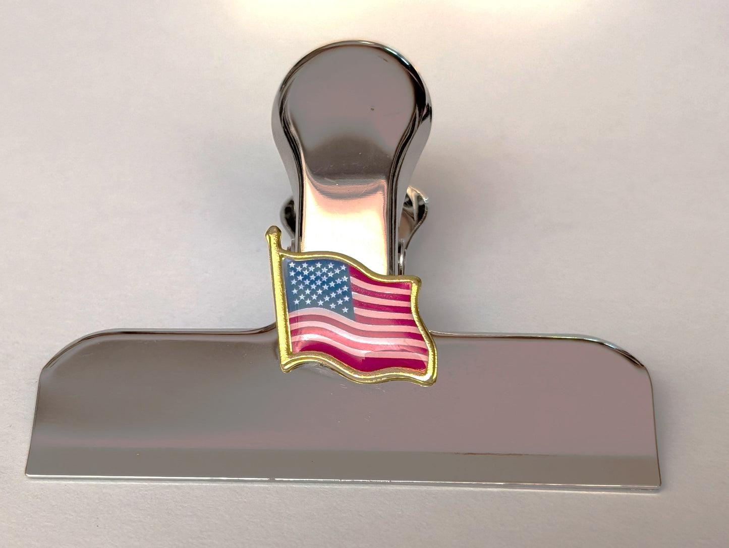 American Flag ClipDazzle™ Magnetic Clip – Choose Your Finish